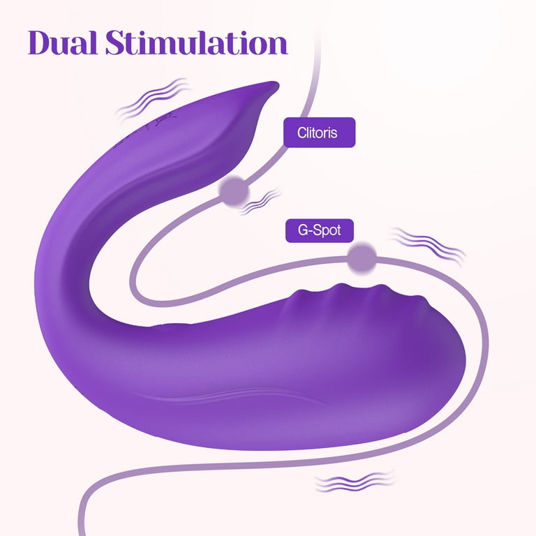 Tracy's Dog Panty Vibrator Massager, Vibrating Egg Bullet Stimulator Sex  Toys, 9 Vibration Patterns, Waterproof, Purple (Elf)