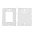 thumbnail image 2 of Epoxy Triangle Oval Square Photo Silicone Resin Casting for DIY Picture Crafts Decorations (Transparent) 20x12x0.7CM, 2 of 8