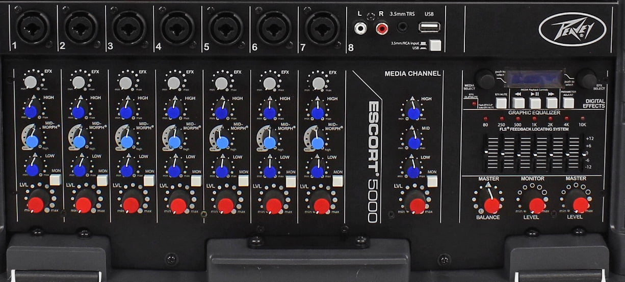 peavey escort 5000 portable pa system