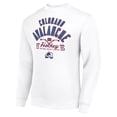 thumbnail image 2 of Men's Starter White Colorado Avalanche Stick And Puck Logo Fleece Pullover Sweatshirt, 2 of 3
