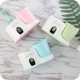 thumbnail image 5 of GOOHOCHY Dispensador de pasta de dientes sin perforaciones, exprimidor de pasta de dientes de pared, blanco (rosa), 1 unidad, 5 of 8
