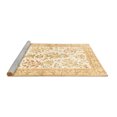 thumbnail image 2 of Ahgly Company Machine Washable Indoor Rectangle Persian Brown Traditional Area Rugs, 7' x 9', 2 of 4