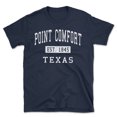 thumbnail image 1 of Point Comfort Texas Classic Established Men's Cotton T-Shirt, 1 of 1