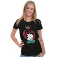 thumbnail image 4 of Betty Boop Rebel Girl Power Cartoon Women's T Shirt Ladies Tee Brisco Brands X, 4 of 5