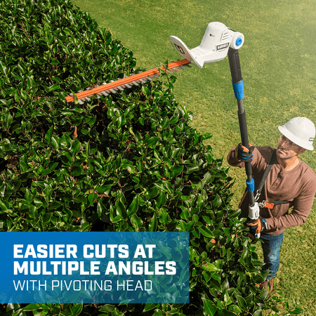 HART 20-Volt Pole Hedge Trimmer Kit, (1) 2.0 Ah Lithium-Ion Battery