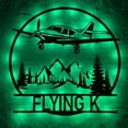 thumbnail image 5 of Handmadetneonsign Airplane Wall Art Light, Airplane Metal Sign Wall Decor, Travel Lover Metal Decor, 5 of 5