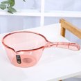 thumbnail image 4 of LCXmlly Durable Water Dipper Non Slip Clear Water Spoon Long Handle Ladle Plastic Dipper Scoop Kitchen Bathroom, 4 of 6