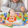 thumbnail image 3 of Creative Pegboard Puzzle, Jigsaw Puzzle Building Bricks Educational Animals, 3 of 10