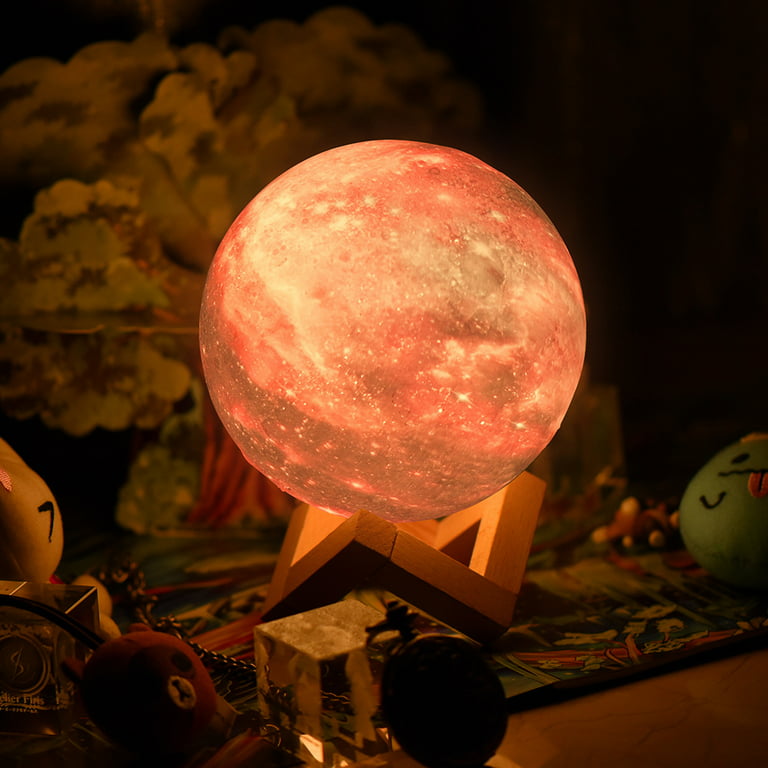 3D Galaxy Moon Night Light Lamp