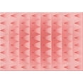 thumbnail image 1 of Ahgly Company Machine Washable Indoor Rectangle Transitional Flamingo Pink Area Rugs, 3' x 5', 1 of 7
