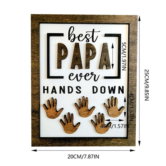 Fathers Day Gifts Clearance! Diy Family Member Name Photo Frames for Father'S Day Father'S Day Gift Ornaments Fathers Day Sign 5 Diy Name Photo Frame Ornaments!