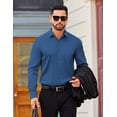 thumbnail image 5 of COOFANDY Mens Casual Dress Shirts Long Sleeve Button Down Shirts Wrinkle Free Business Formal Shirts, 5 of 7
