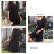 thumbnail image 5 of Vestido con cintura elástica,Vestido cruzado con cuello en V Vestido con manga acampanada Vestido cruzado con cuello en V Diseño de última generación, 5 of 6