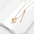 thumbnail image 6 of Personalize God has you in his arm i have you in my heart -  Vintage Stainless Steel Rose Flower Heart Urn Pendant Necklace for Cremation Ashes Holder Memorial Jewelry, 6 of 6