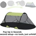 thumbnail image 5 of Pop Up Mosquito Tent for Camping,1 Person Camping Tent with Bug Screen Tent,Mosquito Net Foldable Portable, 5 of 18