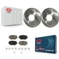thumbnail image 1 of CMX Front Disc Brake Rotors and Ceramic Pads Kit for Car Suzuki Grand Vitara XL-7 K8C-100676, 1 of 11