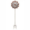 thumbnail image 1 of Teamson Home Outdoor Solar Kinetic Windmill Spinner, Copper, 1 of 5