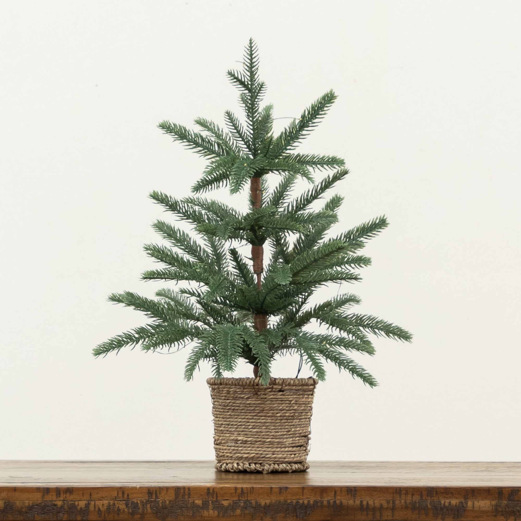 18in. Pre-Lit Artificial Christmas Tree with 15 LED Lights