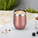 thumbnail image 5 of Matsuzay Taza de café Copa de vino 304 Acero inoxidable Doble pared 12 oz Botella de agua Aislamiento al vacío Taza de bebida Taza térmica Barra de Barra de herramientas No.01 Matsuzay HA005097-01B, 5 of 6