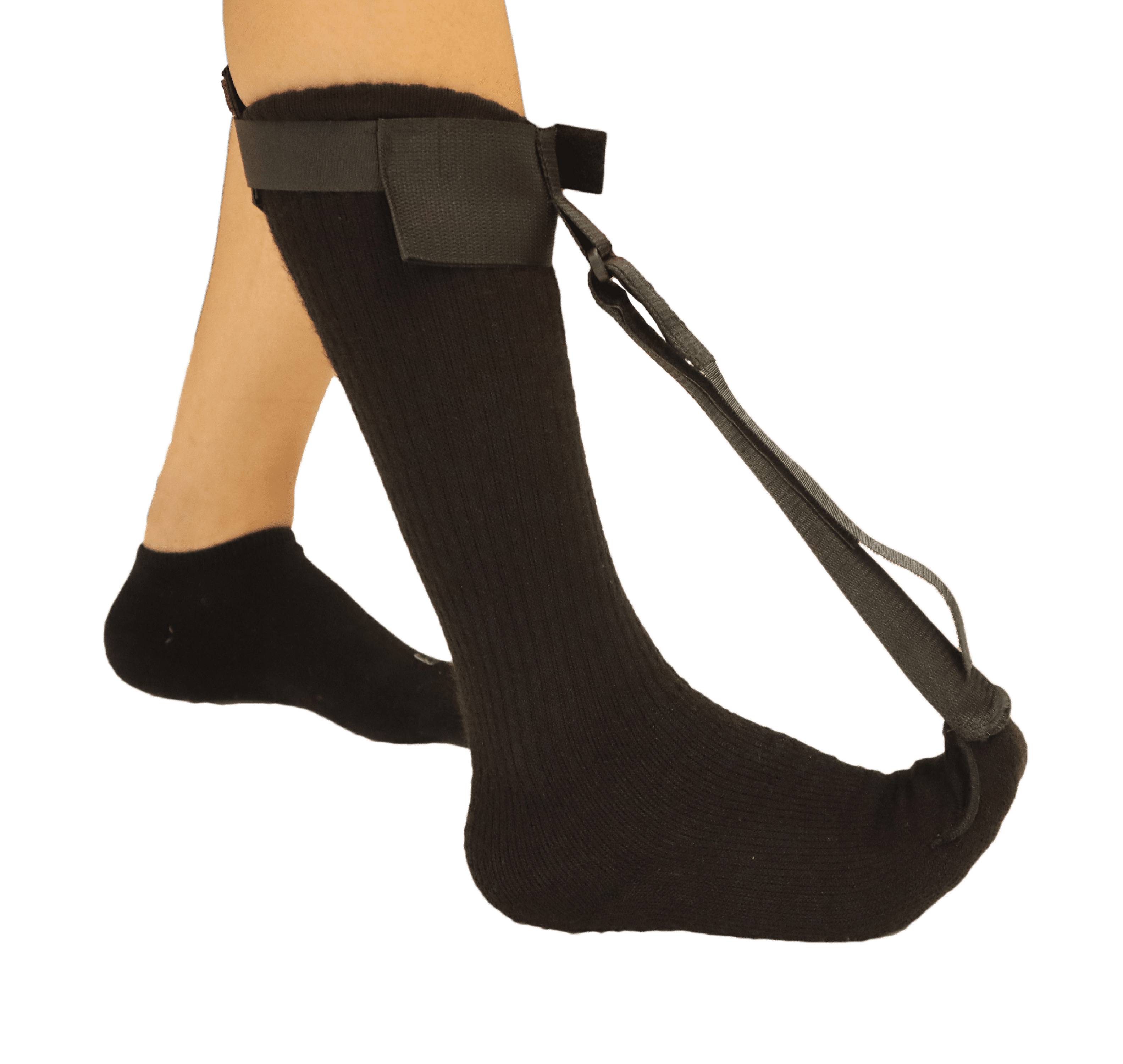 NEW Plantar Fasciitis Stretch Night Sock Black