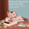 thumbnail image 3 of TFixol Interactive Kids Cash Register Toy with Smart Scan, Calculator, Microphone, and Realistic Payment Features - Pastel Pink 888J (Batteries Not Included), 3 of 6