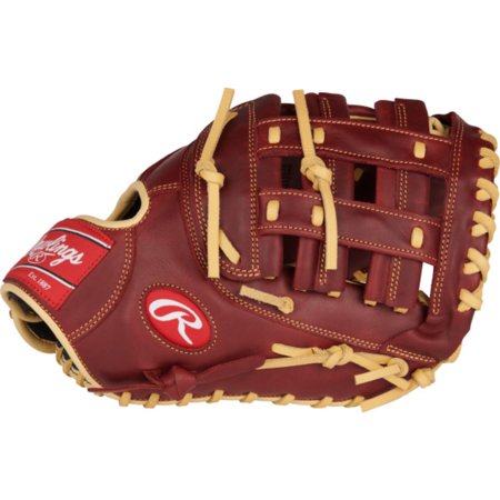 Rawlings 2022 Sandlot Series Youth Baseball Glove 12.5 inch Sherry/Camel Left Hand Throw