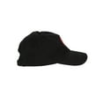 thumbnail image 4 of Gravity Trading Red Heart Dad Hat Embroidery Adjustable Cap - Black, 4 of 4