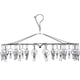 thumbnail image 4 of 4.0 Line Single Layer Square Folding 52 Line Clip-Folding Sock Rack Ormromra CJWUS-5153, 4 of 7