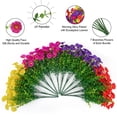 thumbnail image 3 of 24 paquetes de flores artificiales Ouddy Decor para exteriores, 3 of 6