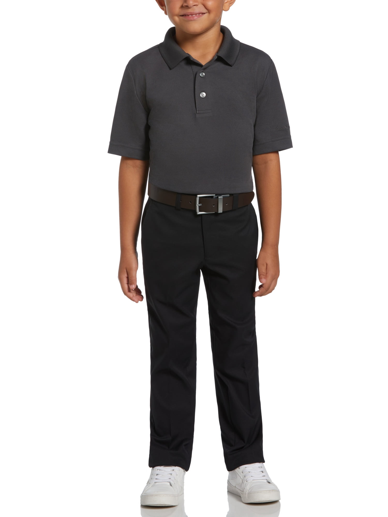 Ben Hogan Boys' Solid Golf Pants with Active Waistband, Sizes 4-20
