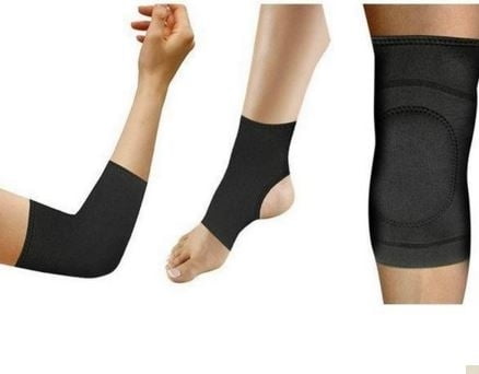Copper Infused Elbow Compression Sleeve Knee Ankle Support Fit Joint Pain Relief 