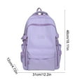 thumbnail image 2 of Qholemyo Versatile Campus Backpack for Women Large-Capacity Backpack for Middle School & College, 2 of 5