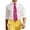 Hot Pink, variant on Pre-tied Graduation Necktie 2026, Rhinestone Heart Chain Decor Adjustable Fashion Tie for Men Women, Uniform Tie for Graduation Prom Party Daily Wear, Multi Colors,One Size