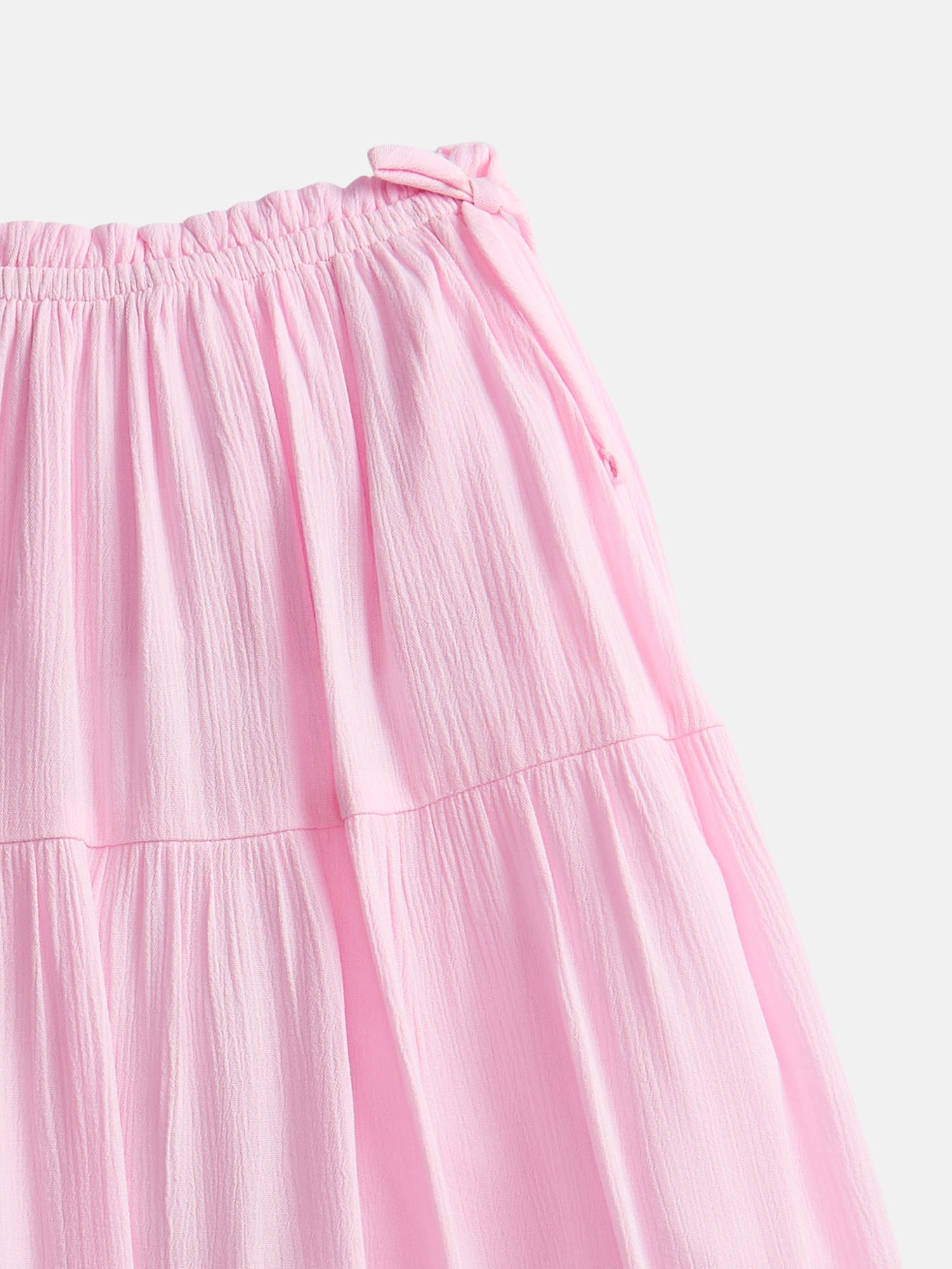 Weekend Academy Girls Maxi Skirt with Side Tie, Sizes 4-18