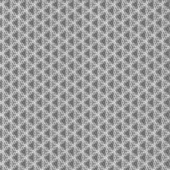 Ahgly Company Indoor Square Patterned Platinum Gray Area Rugs, 4' Square