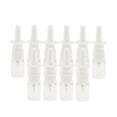 thumbnail image 1 of Paquete de 10 botellas de spray pequeñas vacías de 10 ml, viales de plástico con atomizador fino. Claro, 1 of 9
