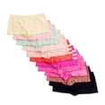 thumbnail image 3 of Alyce Ives Intimates Boy Short Panties, XL, Pastels 3, 12 Pack, 3 of 8