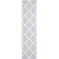 thumbnail image 3 of SAFAVIEH Cambridge Liam Geometric Wool Runner Rug, Lavender/Ivory, 2'6" x 10', 3 of 7