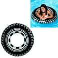 thumbnail image 4 of Inflatable Swim Ring,Inflatable Giant Tire Swim Inflatable Giant Tire Swim Ring Inflatable Swimming Circle Best in its Class, 4 of 7