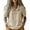 Beige, variant on Summer Sales Womens Summer Tops Work‑Style Ruffled V‑Neck Pleated Short Sleeve Loose‑Fit Blouse Oversized Tshirts for Women Under 12$