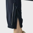 thumbnail image 5 of HXWCHs Junior's Drawstring Yoga Pants Petite Bootcut Active Lounge Pants Navy M, 5 of 8