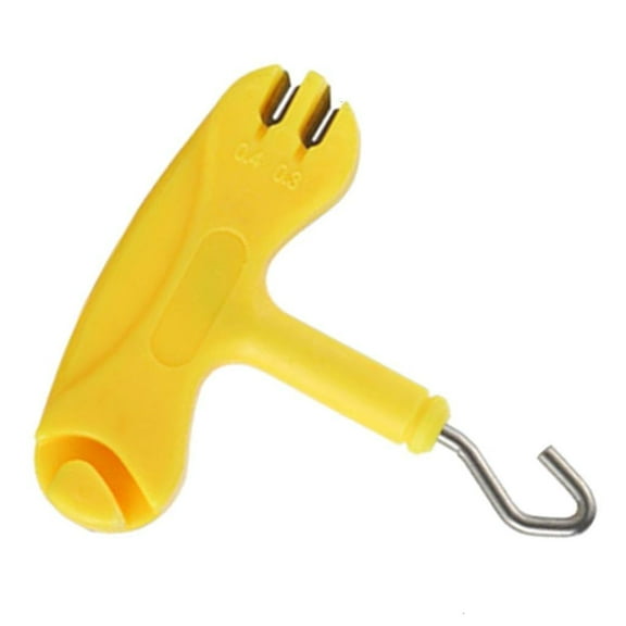 Necvior Tie Knot Tool Multifunctional Equipment Fish Line Stripper Fishing Hook Puller