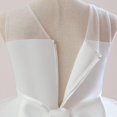thumbnail image 5 of ZHOGXU Kids Elegant Girls Sleeveless Color Block One Shoulder Lace Layered Tulle Ball Gown Princess Dress Nice For Party And Dance, 5 of 9
