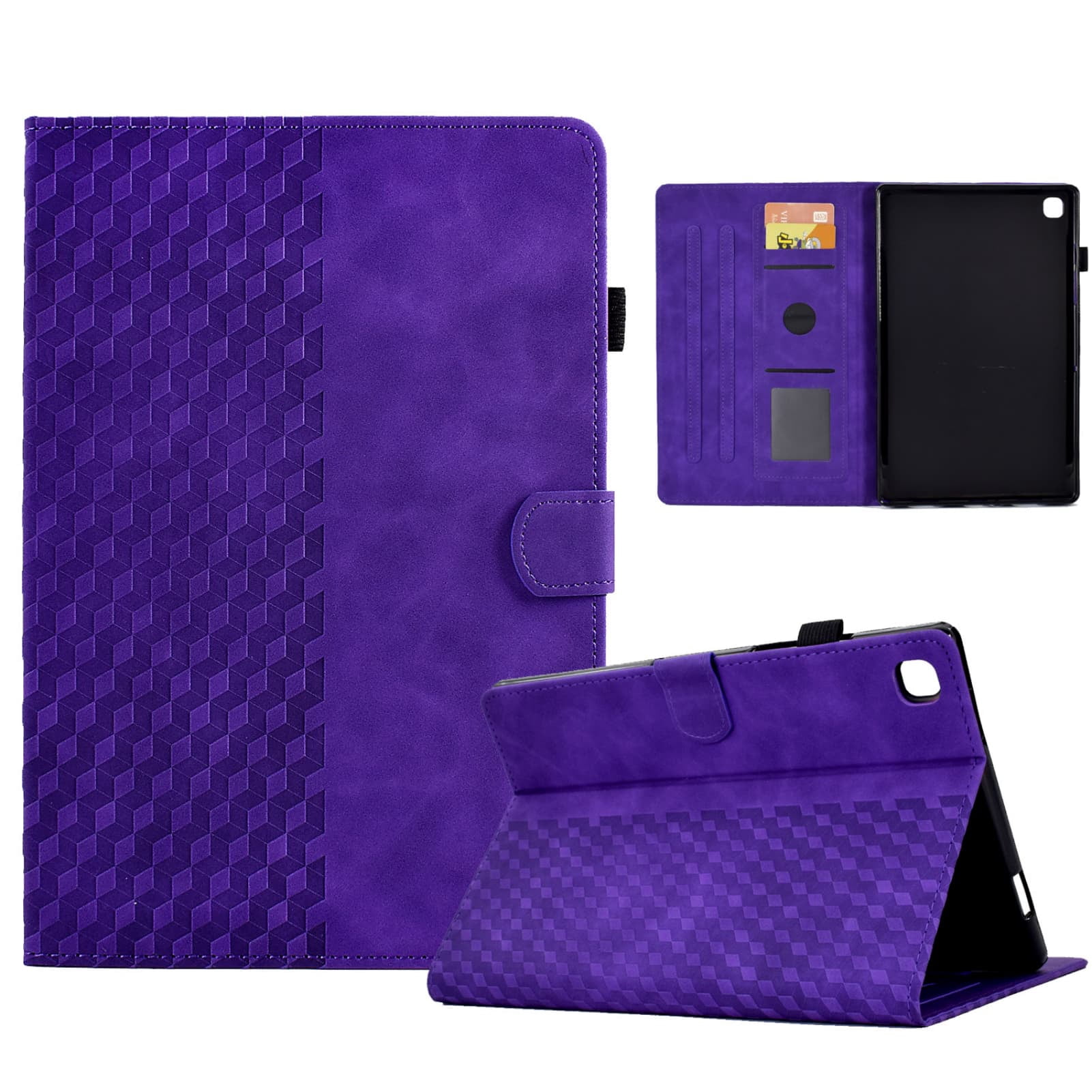 Housse étui Pour Lenovo Idea Tab 11 Pouces 2025 (TB-336ZU/TB-336FU) - Design Pissenlit, Or Rose, Multifonction - 7