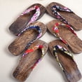 thumbnail image 2 of Paulownia Children Clogs Baby Slippers COS Student Clogs Flops Size 22-34 Red, 2 of 7