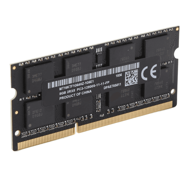 8GB DDR3 Laptop Ram Memory 1600Mhz PC3-12800 204 Pins 1.5V SODIMM