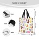 thumbnail image 3 of Balery Happy Easter1 Bolsa de Mano para Mujeres con Cremallera, Bolsa de Gimnasio con Compartimentos, Bolsa para Laptop, Bolsa para Trabajo, 3 of 7