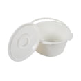 thumbnail image 1 of braveheart Commode Replacement Bucket Stable Toilet Commode for Bathroom Hospital Hotel, 1 of 6