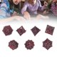 thumbnail image 1 of Juego de dados de metal ANGGREK poliédricos de cobre, 1 of 8