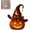 B, variant on ShaoXinWan Halloween Pumpkin Dragon Resin LED Table Lamp, Medieval Fantasy Statue Night Light, Gothic Spooky Decor for Bedroom, Garden Patio and Holiday Decoration